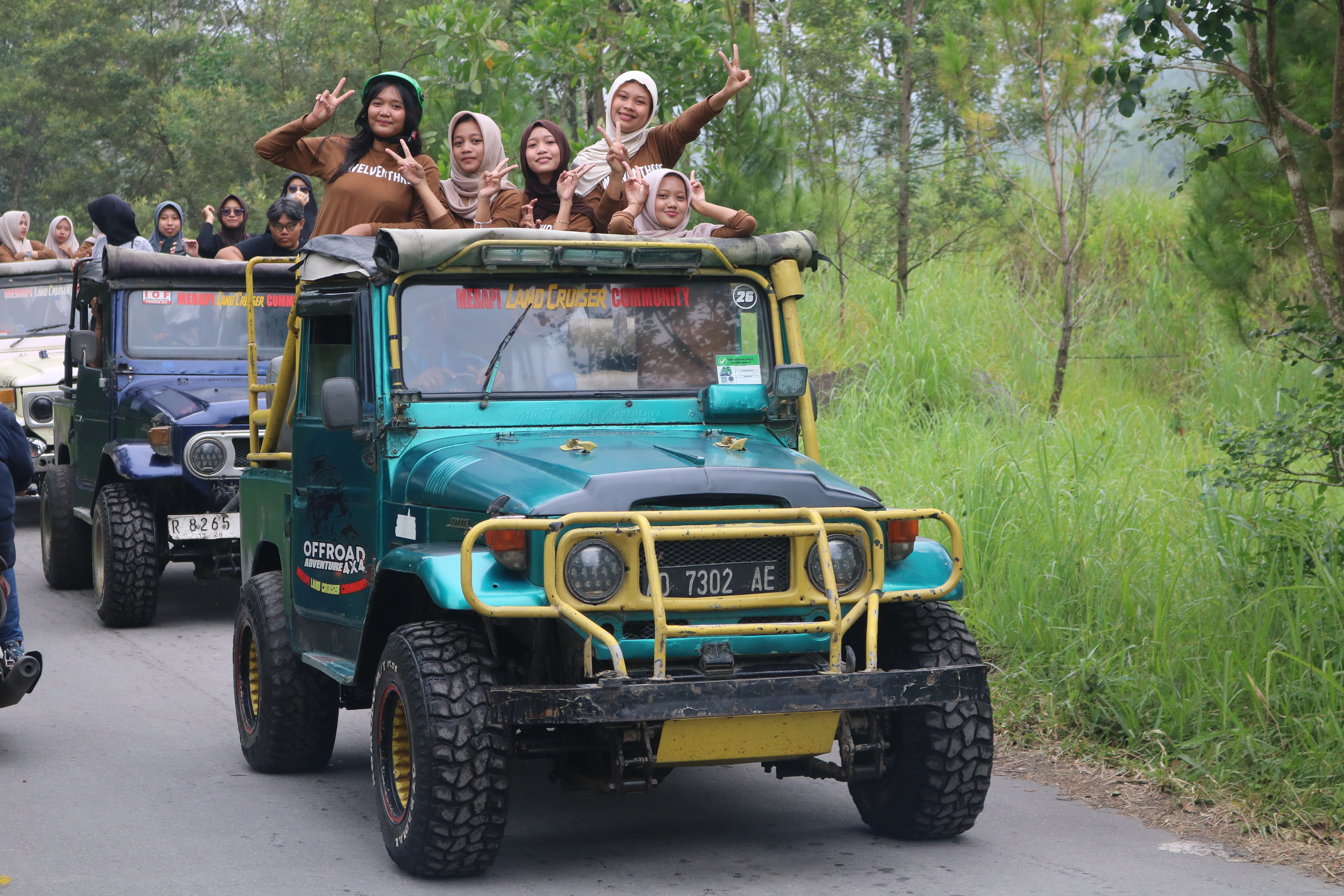 KUNJUNGAN WISATA MERAPI