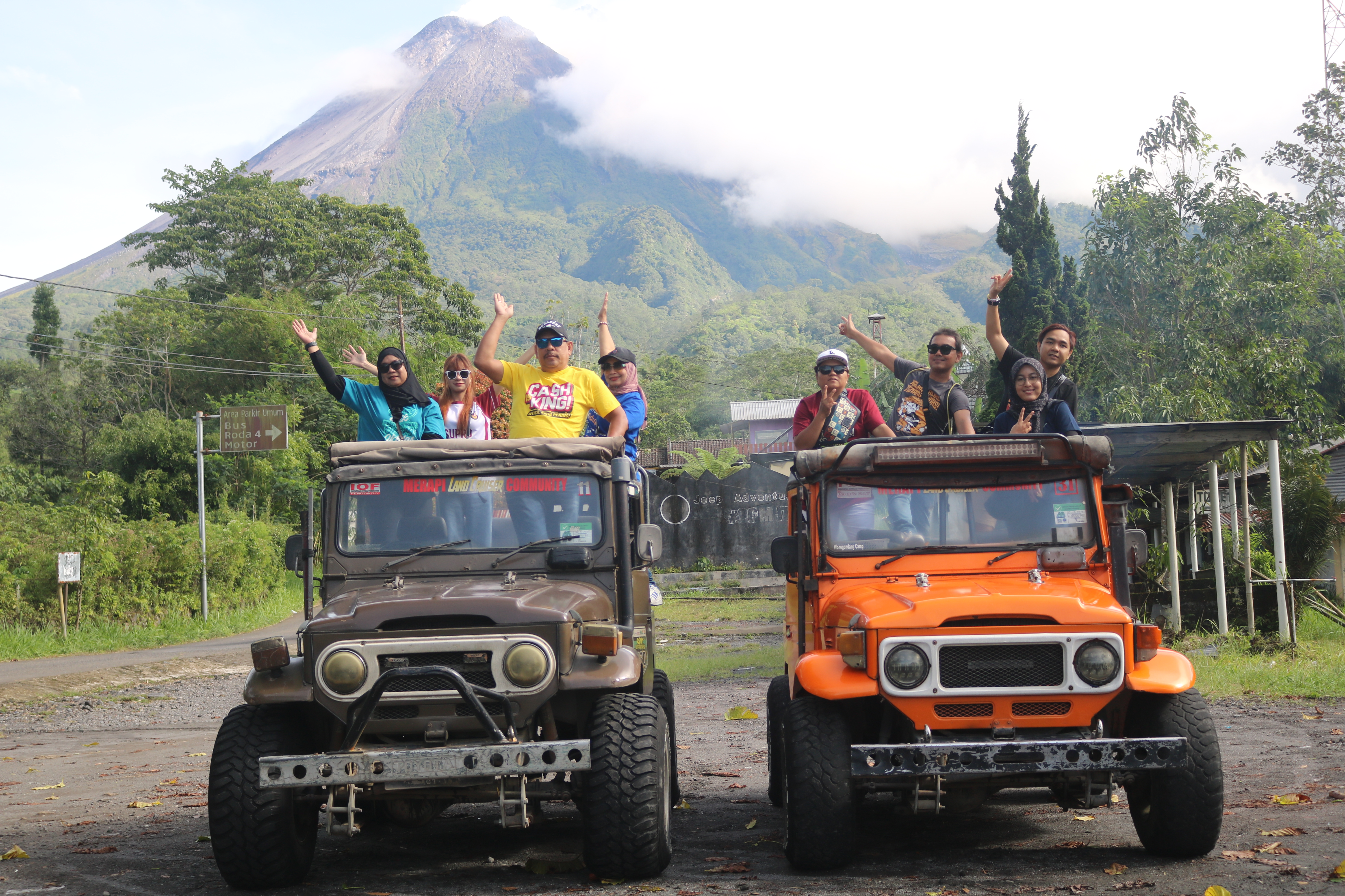Jeep Merapi Seru